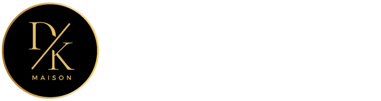 logo Maison DK blanc